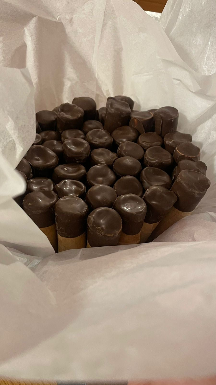 Torta de 30 Barquillos Largos